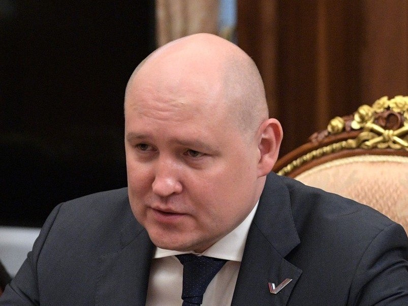Gubernátor Sevastopolu Michail Vladimirovič Razvožajev.