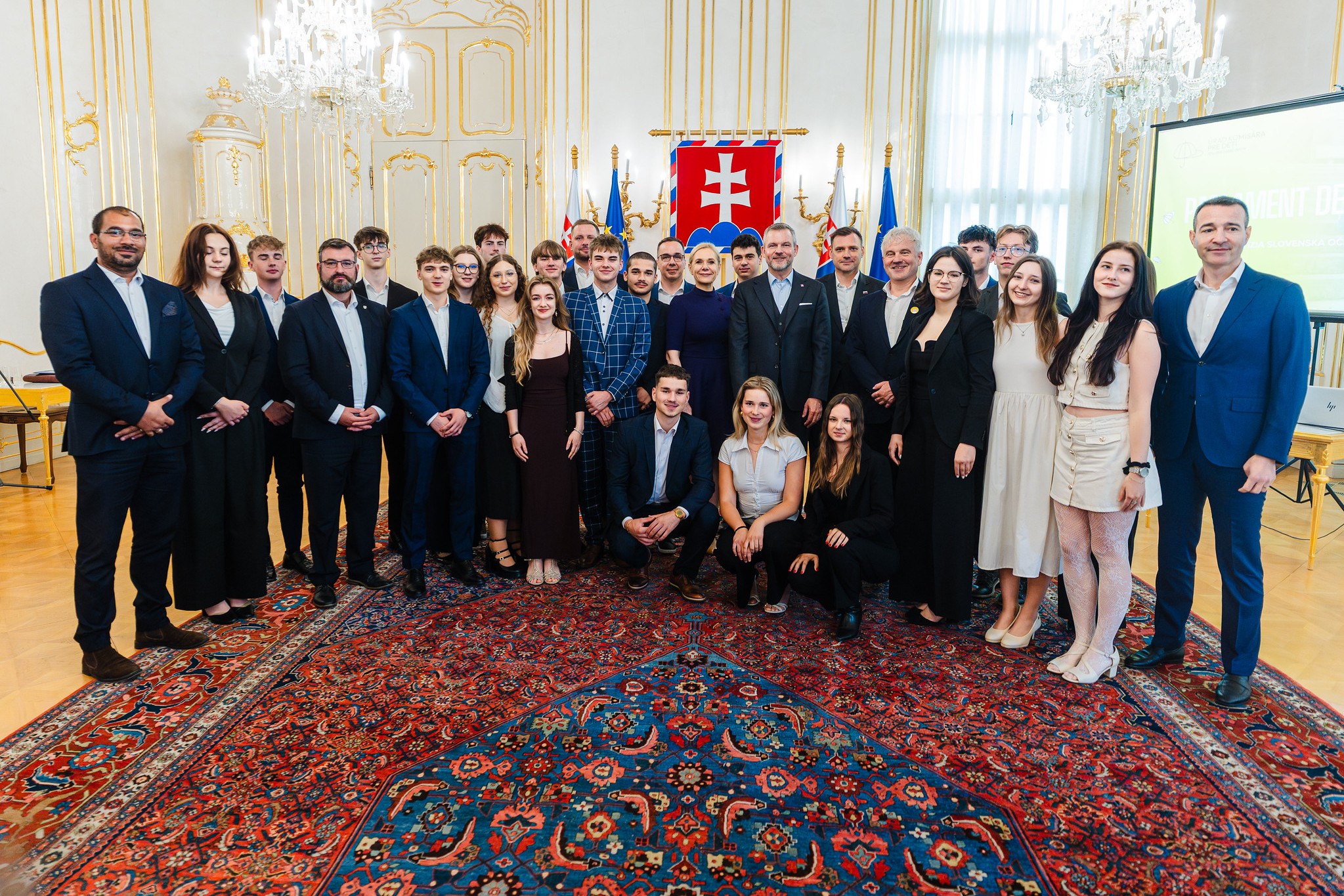 V Prezidentskom paláci sa konala historicky prvá diskusia prezidenta, ministrov a mladých o vízii Slovenska