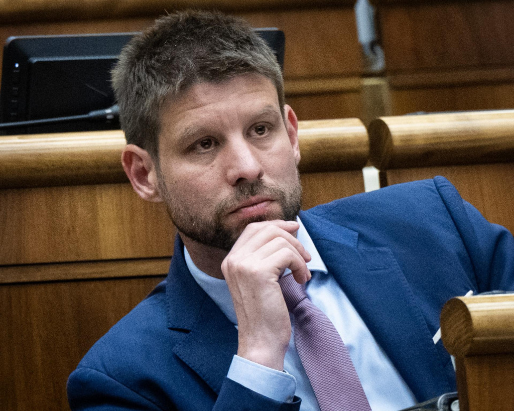 Predseda Progresívneho Slovenska Michal Šimečka