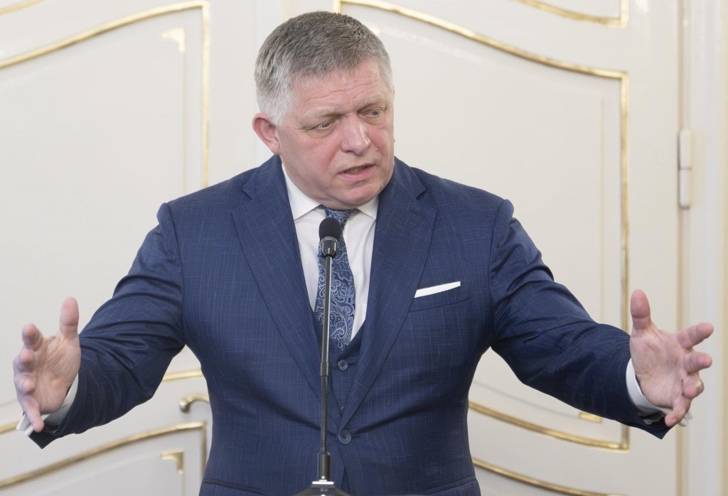 Predseda vlády Robert Fico