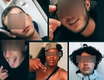 Piati útočníci sú vo veku od 16 do 19 rokov, 17-ročný Louis proti presile piatich na jedného nemal žiadnu šancu.