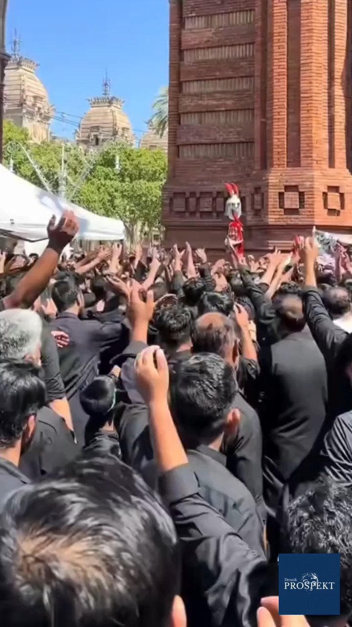 VIDEO Moslimovia v Barcelone oslavovali sviatok Ašúra. Na námestiach sa mlátili reťazami
