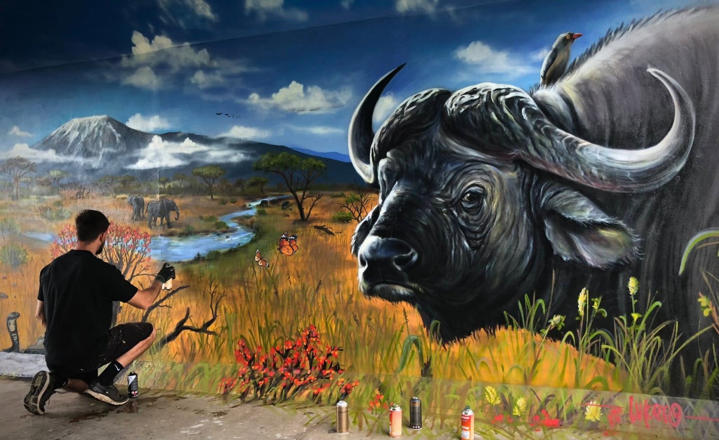 VIDEO Lukero chystá poctu Štefánikovi. Mural venuje ľuďom, histórii a ďalším generáciám