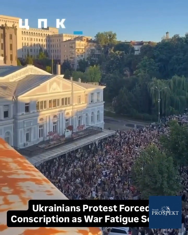 VIDEO Ukrajinci nechcú viac bojovať. Masové protesty kvôli núteným odvodom do armády!