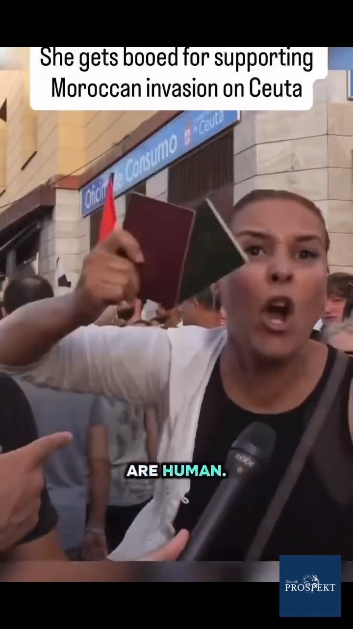 VIDEO Žena v Ceute do nepríčetnosti naštvala Španielov. Hystéria a vítanie migrantov