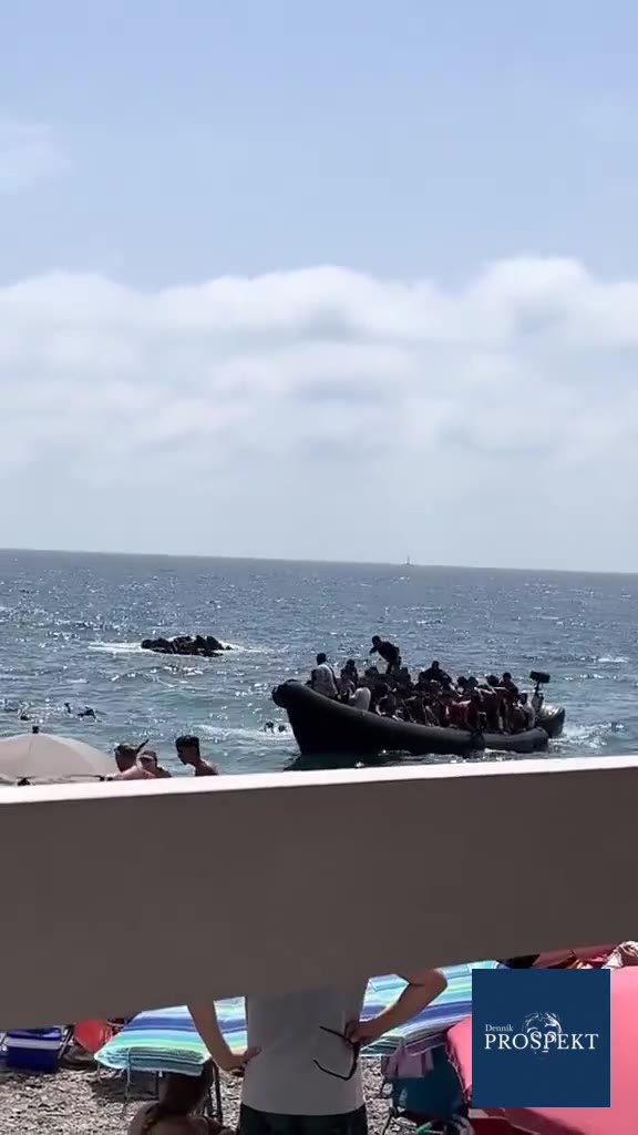 VIDEO Tvrdili, že do Španielska sa migranti z Ceuty nedostanú. Realita? Už tam sú!