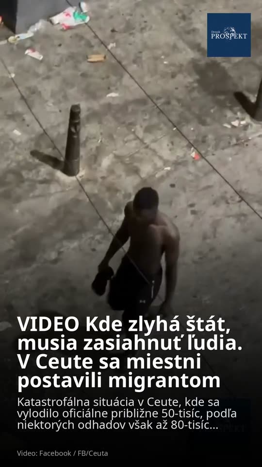 VIDEO Kde zlyhá štát, musia zasiahnuť ľudia. V Ceute sa miestni postavili migrantom