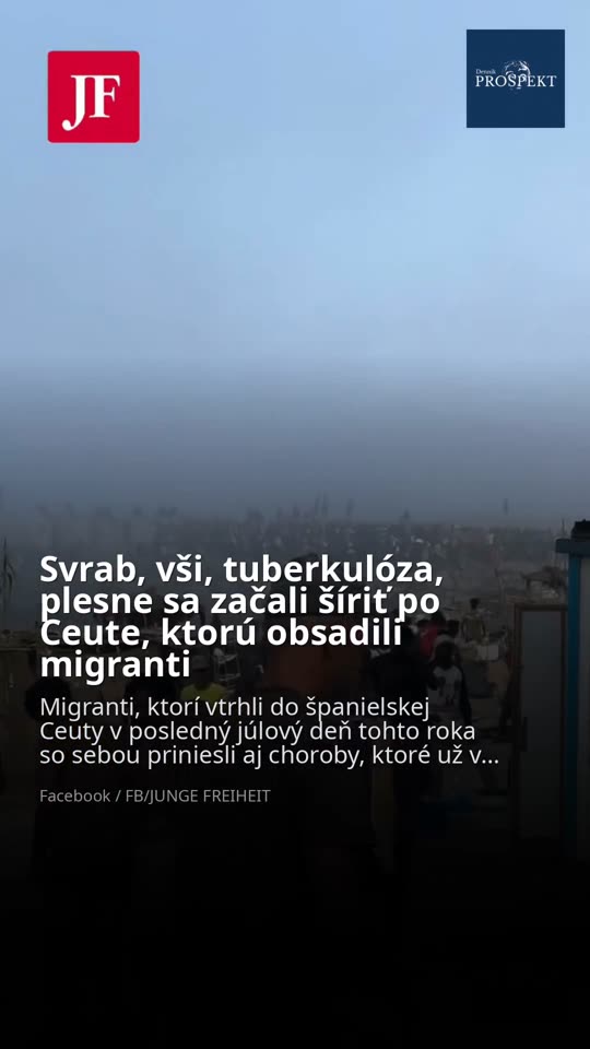 VIDEO Svrab, vši, tuberkulóza, plesne sa začali šíriť po Ceute, ktorú obsadili migranti